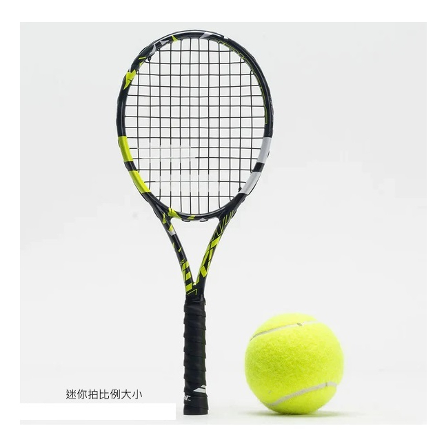 【曼森體育】Babolat Mini Tennis Racket 迷你網球拍 Pure Aero 僅25.4cm 收藏