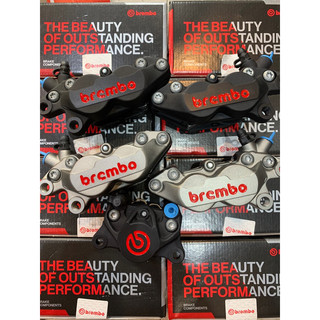 Brembo對二黑底紅螃蟹 對四 黑底紅字 灰底紅字 右卡 左卡 卡鉗 水貨 平輸 正品 保固三年🔥