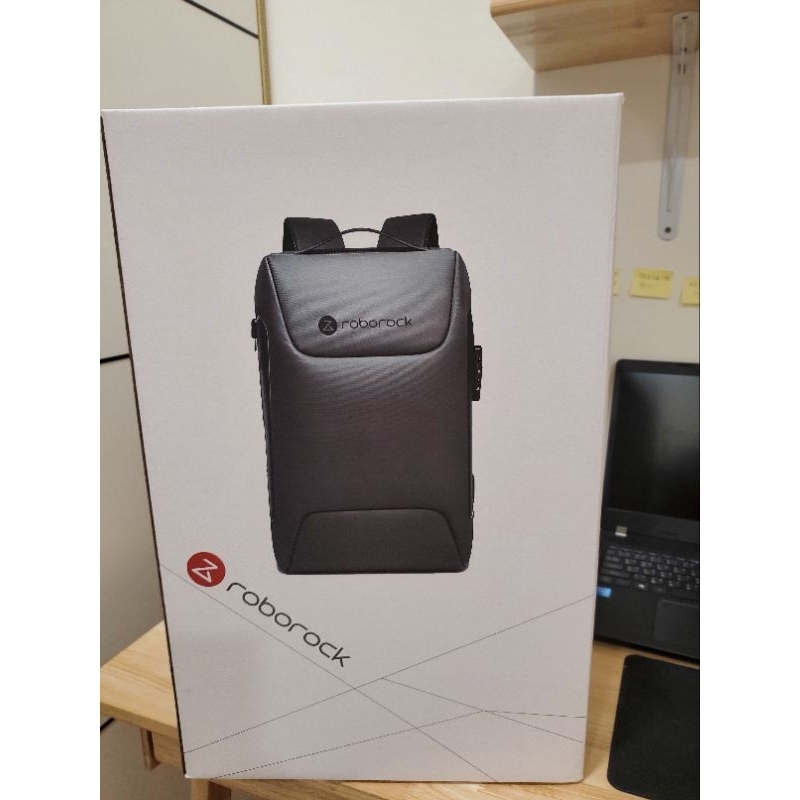 全新未拆封Roborock石頭品牌新版電腦後背包