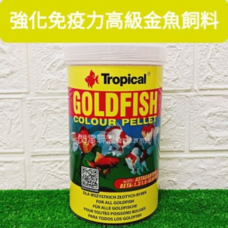 【閃電聯盟】德比克 Tropical 強化免疫力高階金魚飼料 250ml /1000ml 獅頭 蘭壽 琉金 波蘭進口