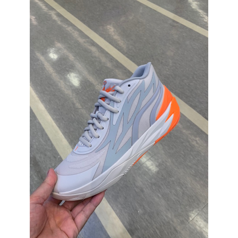 <Taiwan小鮮肉> PUMA MB02 MB.02 灰 橘 球弟 籃球鞋 男鞋 378288-02
