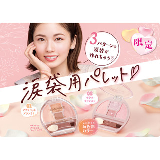 💞NI&ZP💞 日本 數量限定 CANMAKE 眼影臥蠶打亮盤 淚袋專用盤 淚光閃閃眼影盤 臥蠶妝 超熱銷 眼影