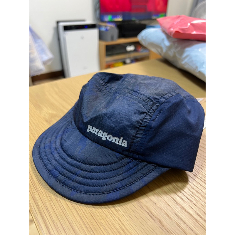 patagonia airdini cap 藍迷彩 帽子