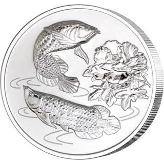 預購(價格4990) - 2023斐濟-吉祥魚系列-龍魚-1盎司銀幣