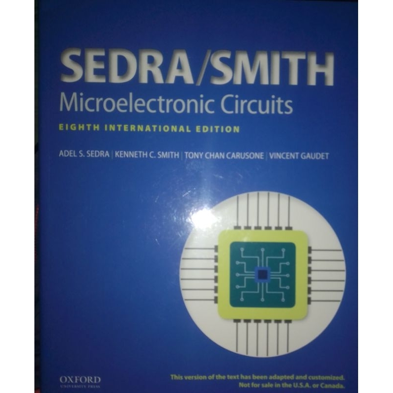 SEDRA/SMITH Microelectronic Circuits 全新