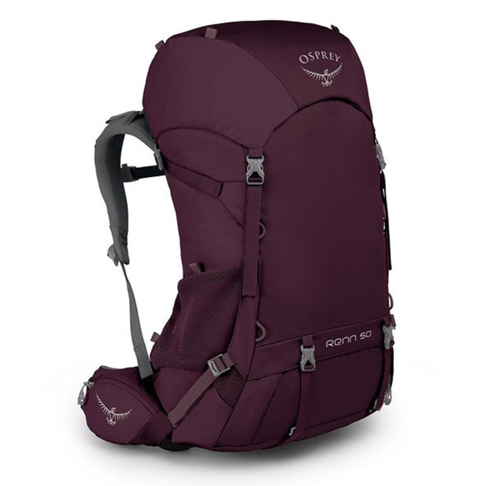 【美國 OSPREY】Renn 50透氣登山背包50L『極光紫』10001767 背包.健行.多口袋.出國旅行.旅遊.登