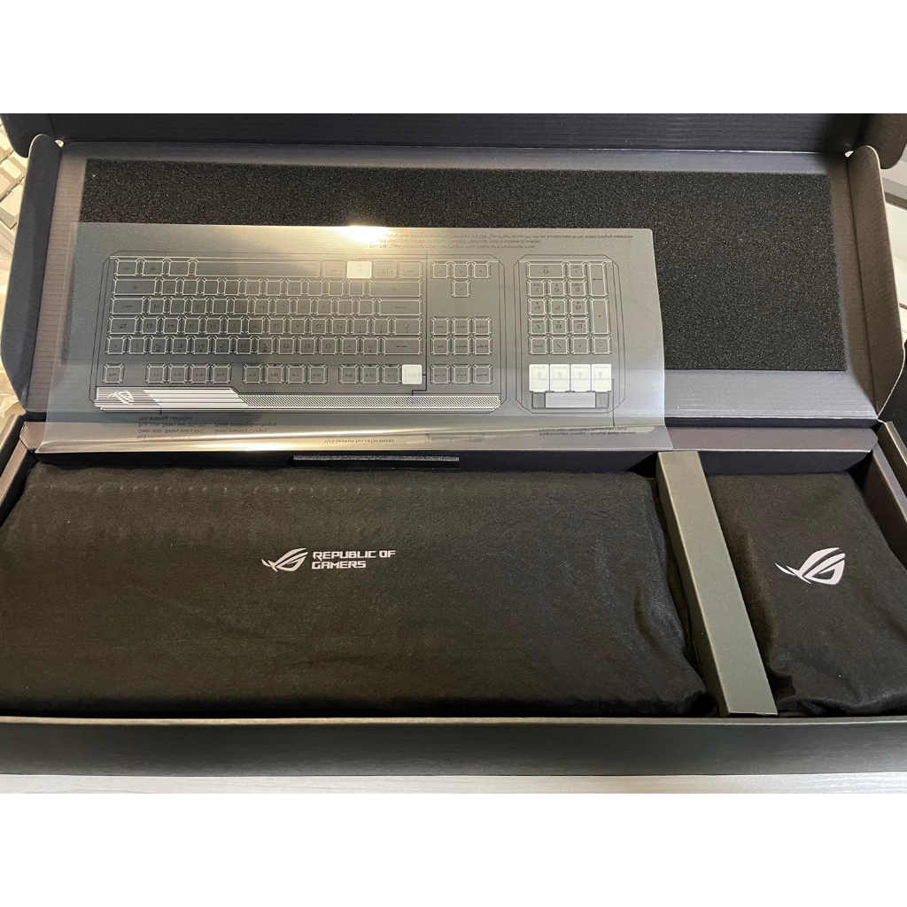 保固內 ROG Claymore II RX ABS PBT 光軸 電競鍵盤 紅軸/無線/RX