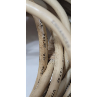 Cat 5e 高速 RJ-45網路線 一綑 約10公尺