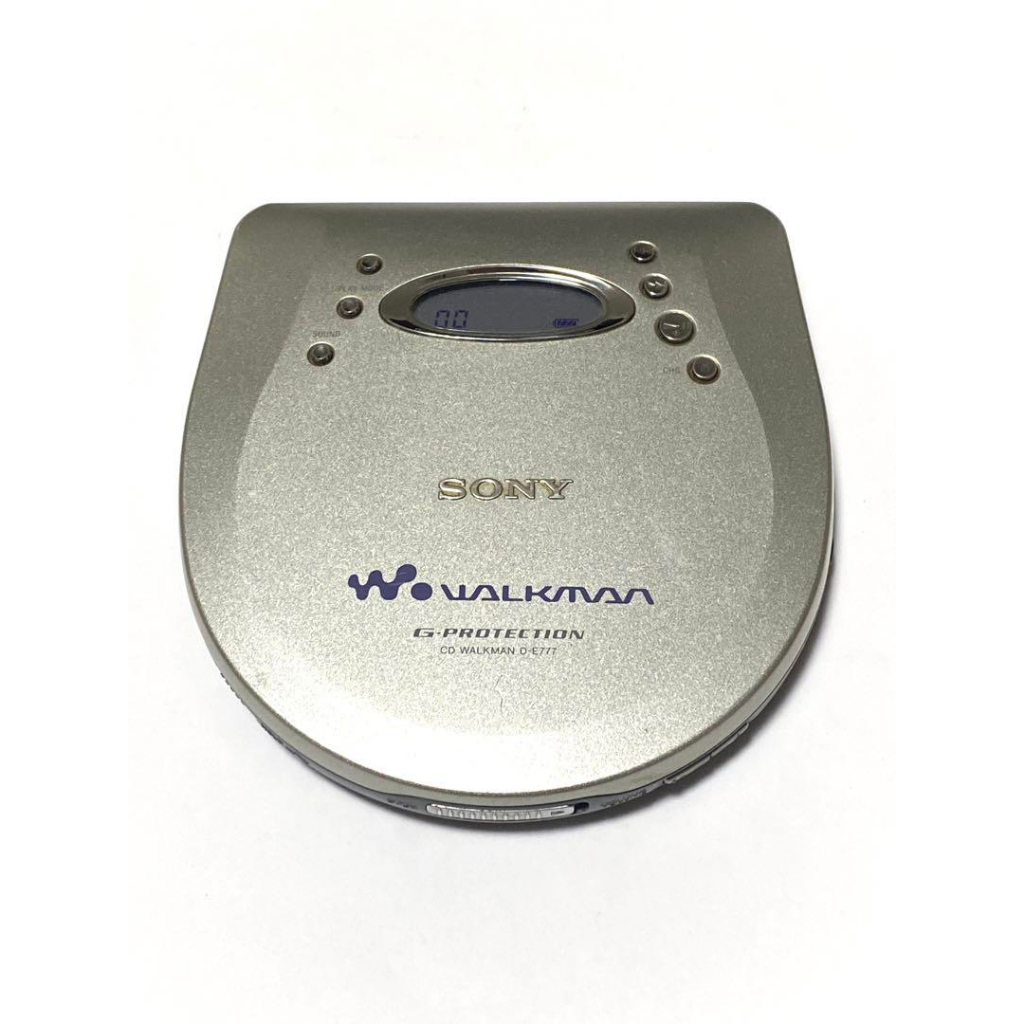 SONY WALKMAN  D-E777 CD 隨身聽 簡配單機