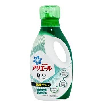 日本P&amp;G ARIEL 超濃縮洗衣精室內晾衣690g(綠) 洗衣
