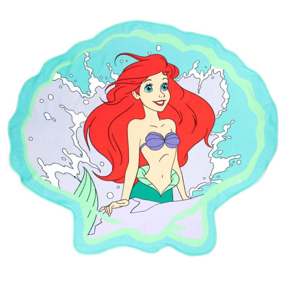 預購❤️ 正貨❤️美國迪士尼 DISNEY 小美人魚 Mermaid Ariel 浴巾 海灘巾 大浴巾 毛巾 大毛巾