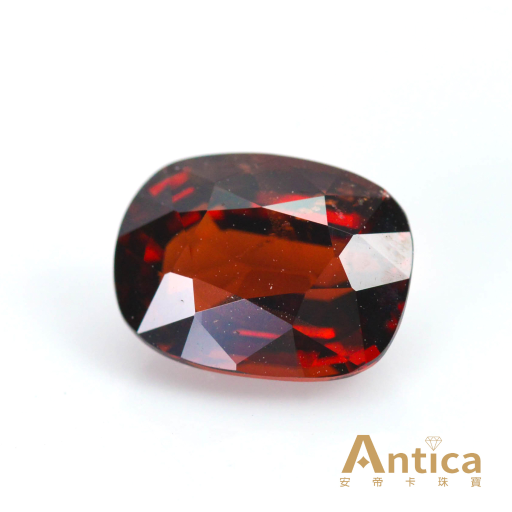 [ANTICA] 尖晶石 2.60克拉 紅色 方枕 緬甸 天然無燒 Spinel 非絕地武士尖晶石（經理推薦）安帝卡珠寶