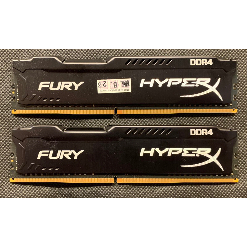 HyperX FURY DDR4 2400 8GB *2 金士頓