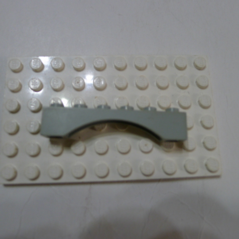 LEGO樂高 3455 1x 6 拱型 舊淺灰色