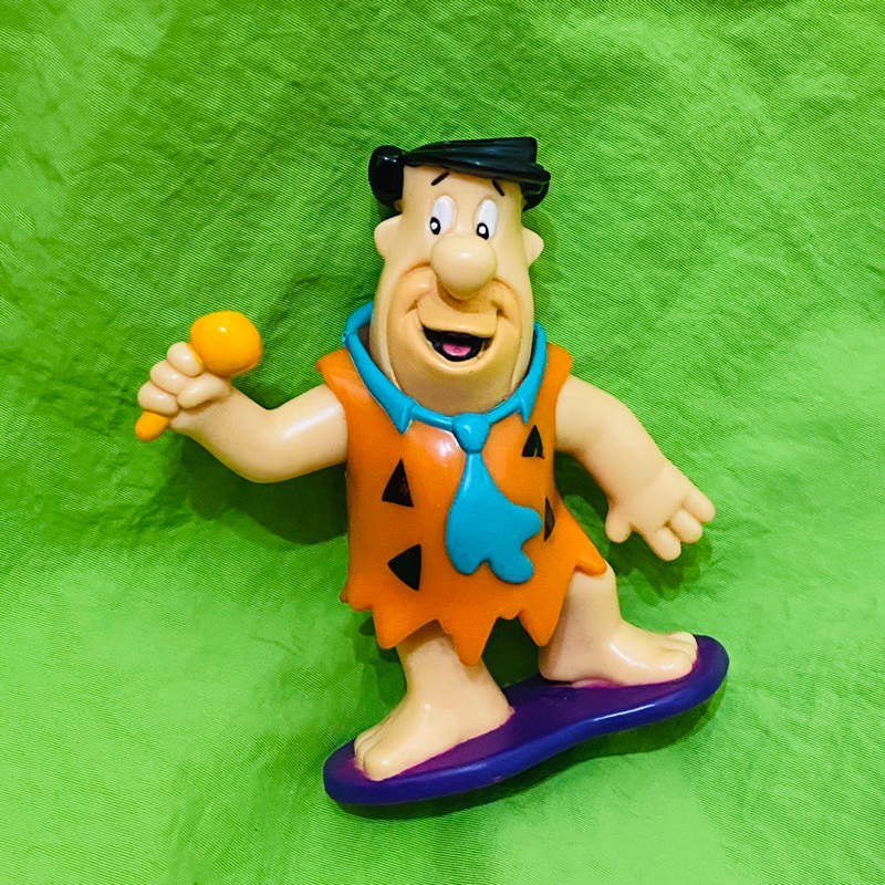 「古厝GU CHU」1997年The Flintstones 摩登原始人🍖 老玩具 麥當勞玩具 早期麥當勞出品