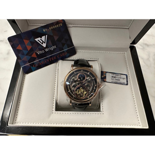 全新 德國Vito Wright 維托萊特 專櫃精品機械手錶 VW888D-2系列 贈【Lionel】長短夾