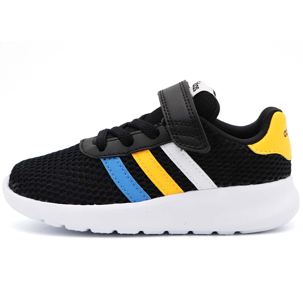 ADIDAS LITE RACER 3.0 EL I 運動鞋 魔鬼氈 小童 黑  R9271 (HP5800)