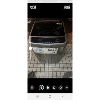 二手中古樂金LG13公斤變頻洗衣機，2015年，型號WT-D135VG，家電，保固3個月，詢問大戶藥師