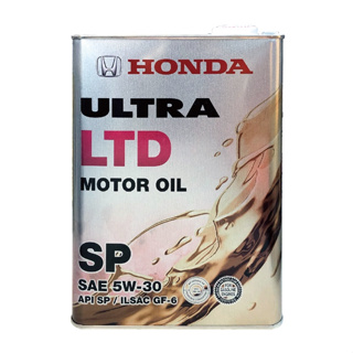 HONDA本田 ULTRA LTD 5W-30 日本原裝鐵罐 合成機油4L【真便宜】