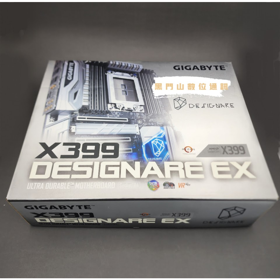 【含稅開發票】X399 DESIGNARE EX 全新主機板 AMD X399/Socket TR4
