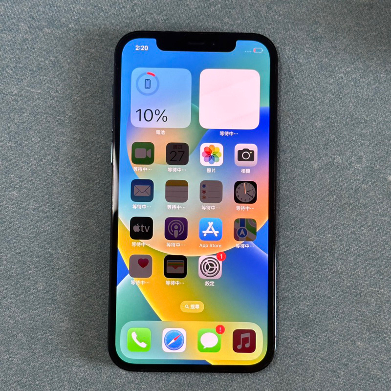 iPhone 12 Pro 128G 藍 95新 功能正常 二手 Iphone12pro 12pro 6.1吋 台中