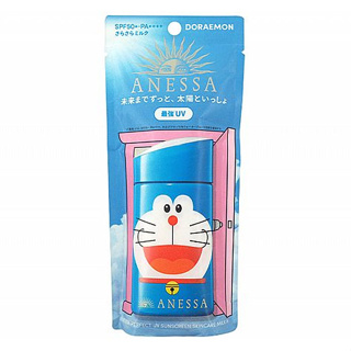 SHISEIDO 資生堂 安耐曬 ANESSA金鑽高效防曬露 哆啦A夢微笑限定款60ml【小三美日】DS013464