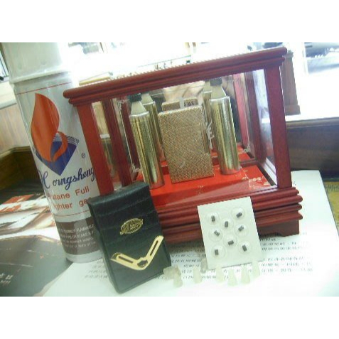 都彭 S.T.Dupont 打火機 18K金 重機身750 無聲P149