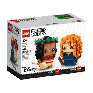 【高雄天利鄭姐】樂高LEGO 40621 莫娜與梅莉達 大頭娃娃BrickHeadz™