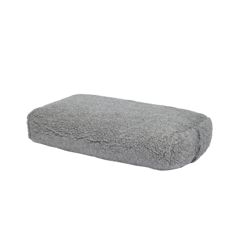 【Manduka】Wool Rectangular Bolster 羊毛瑜珈抱枕 - Grey