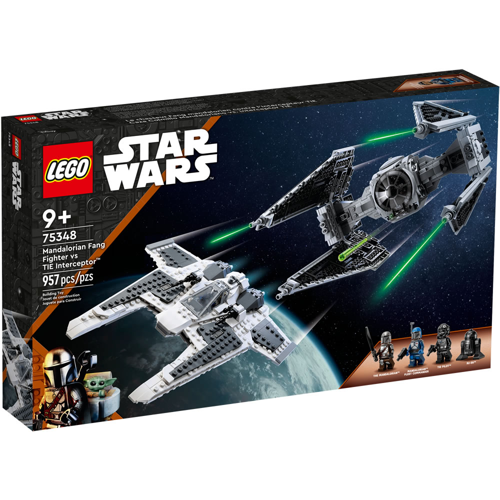 LEGO樂高 LT75348 Star Wars 星際大戰系列  曼達洛人 Fang Fighter vs 鈦轟炸機