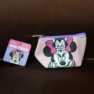 正版 Disney 迪士尼 Minnie 米妮 Mini Pouch 零錢包 小物 收納袋 萬用包 拉鍊袋 - 全新未拆