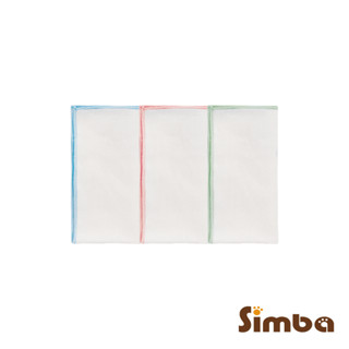 【小獅王辛巴Simba 極柔感紗布手帕 (3入) 】