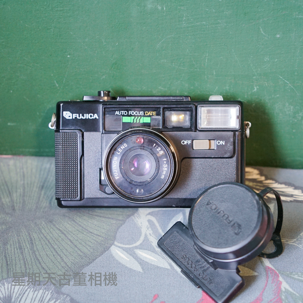 【星期天古董相機】FUJICA AUTO-7 DATE 38mm F2.8 自動對焦 底片 傻瓜相機