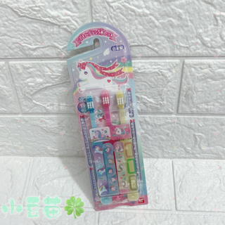 日本製 獨角獸 3歲以上 BANDAI 兒童牙刷 3支入 彩虹 獨角獸 粉彩 牙刷 【公司貨】🍀小豆苗