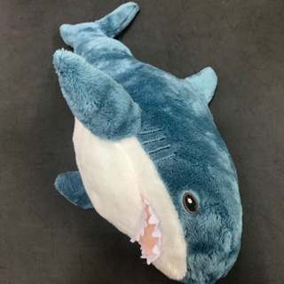 全新 鯊魚 小鯊魚 鯊魚寶寶 洋生物動物抱枕 鯊魚娃娃 鯊魚玩偶 藍色鯊魚娃娃