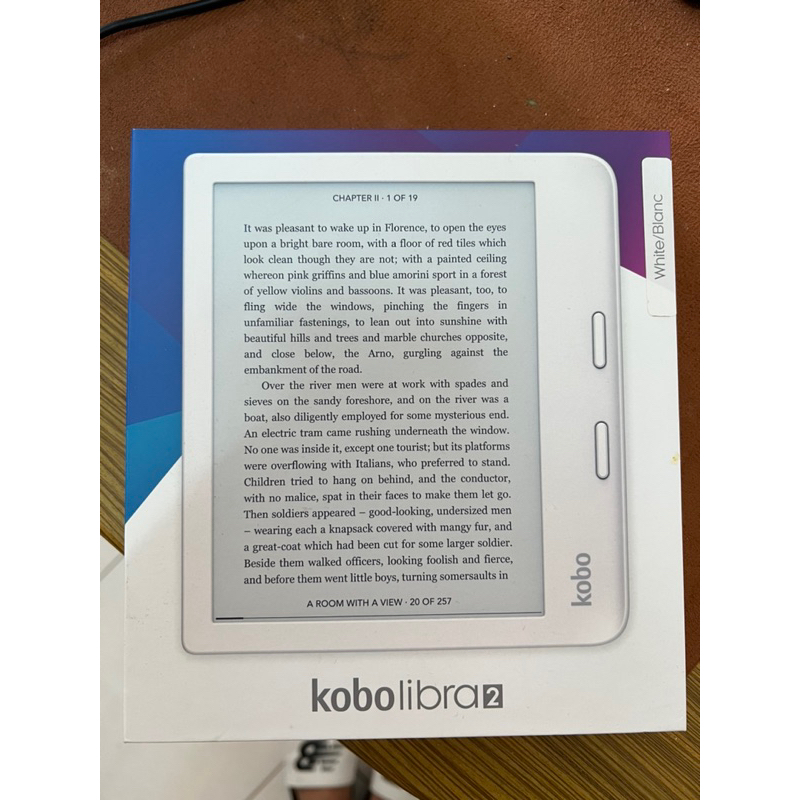 二手樂天 Kobo Libra 2 7 吋電子書閱讀器 32G 白色