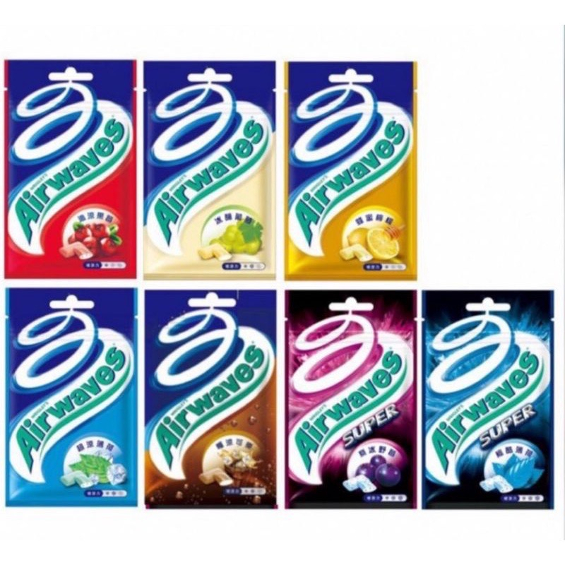 【激省五館】非即期品!!!AIRWAVES 口香糖系列 28g 口香糖平均一包30