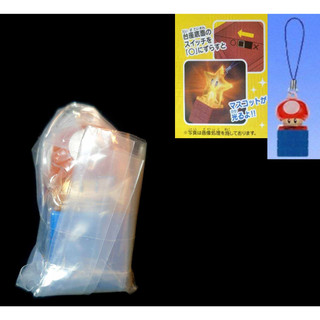 BOX-C ： 超級蘑菇 藍色磚塊 超級瑪利歐 SUPER MARIO LIGHT 發光吊飾 扭蛋 富貴玩具店