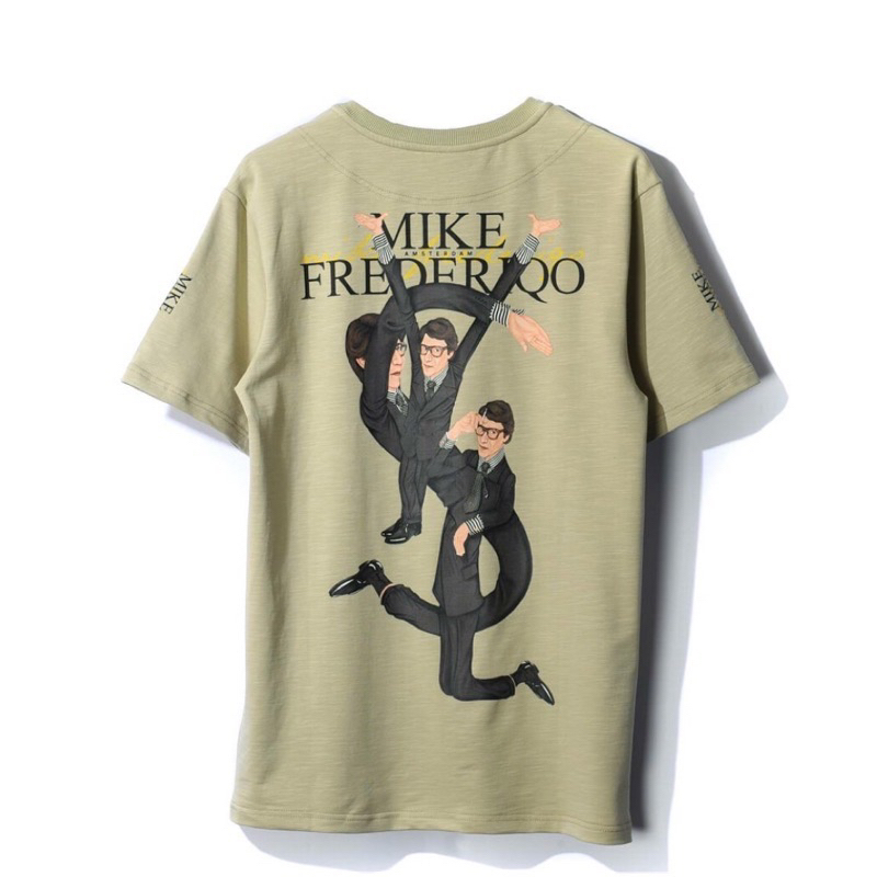 Mike Frederiqo 翻玩 惡搞YSL  T恤size:M