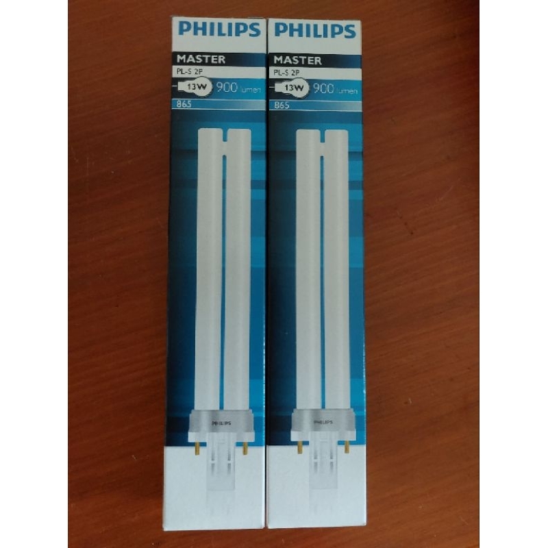 PHILIPS飛利浦 13W PL 燈管 (PL-S/2P) 白光