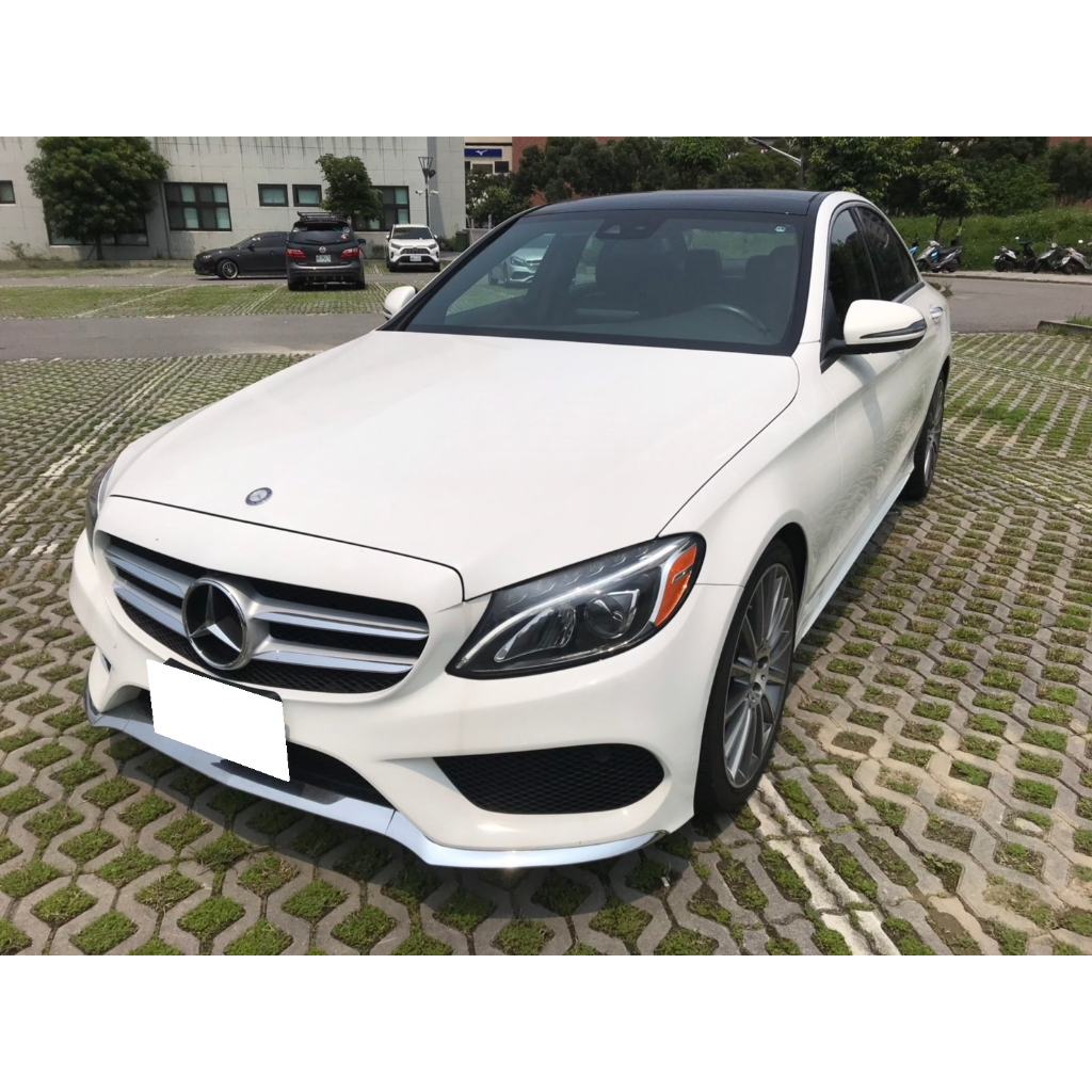 2016 C300 AMG 基本滿 跑三萬 全景天窗 盲點 中文大螢幕 柏林之音 提供認證 LIN