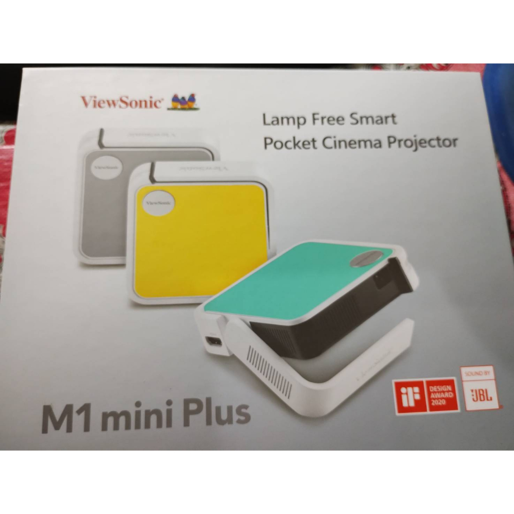全新  ViewSonic 優派 M1 mini Plus 無線投影機