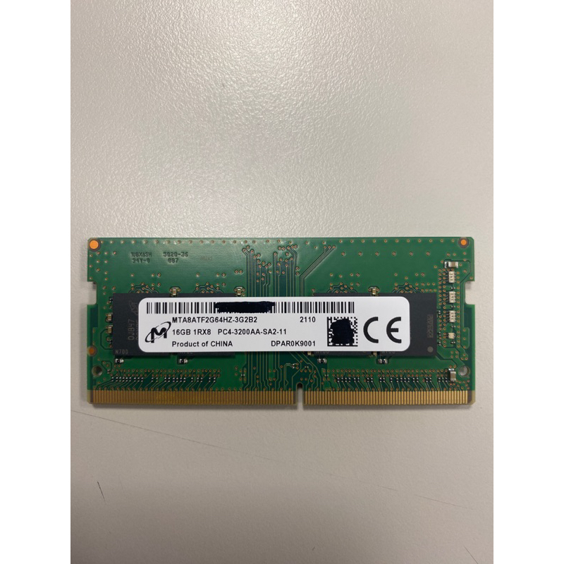 MICRON DDR4 16GB Dram