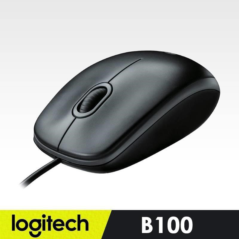 【羅技】 B100 有線光學滑鼠