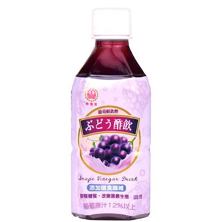 崇德發葡萄鮮飲酢350ml毫升 x 1BOTTLE瓶【家樂福】