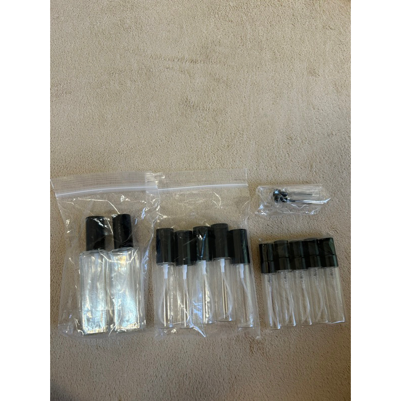 ［二手出清一元賣］玻璃瓶 小香分裝瓶 有 5ml*2 / 10ml*5 / 20ml*5 / 50ml*2 （應該）