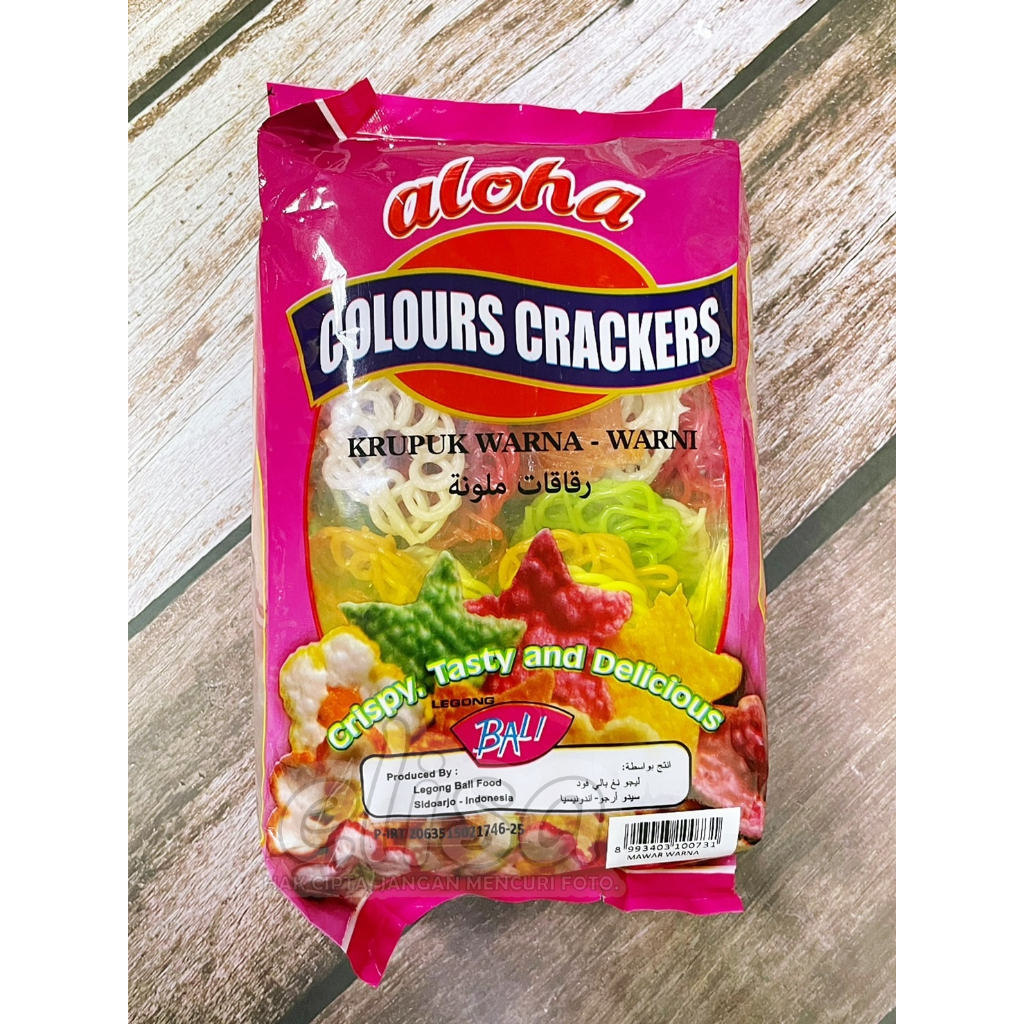 ALOHA KRUPUK WARNA - WARNI 彩色樹薯生脆片