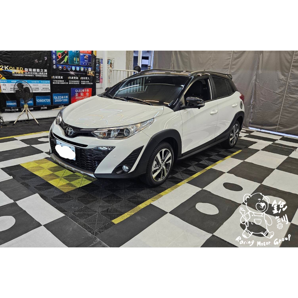 銳訓汽車配件精品-和美店 Toyota Yaris安裝ALPINE T04(DVR-M01D)3吋影像級 雙錄行車記錄器