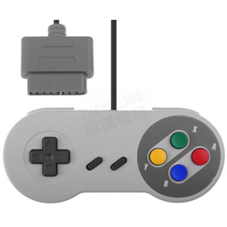 【二手商品】超級任天堂 SUPER FAMICOM SFC NES 超任 副廠 有線控制器 手把 把手 搖桿臺中恐龍電玩