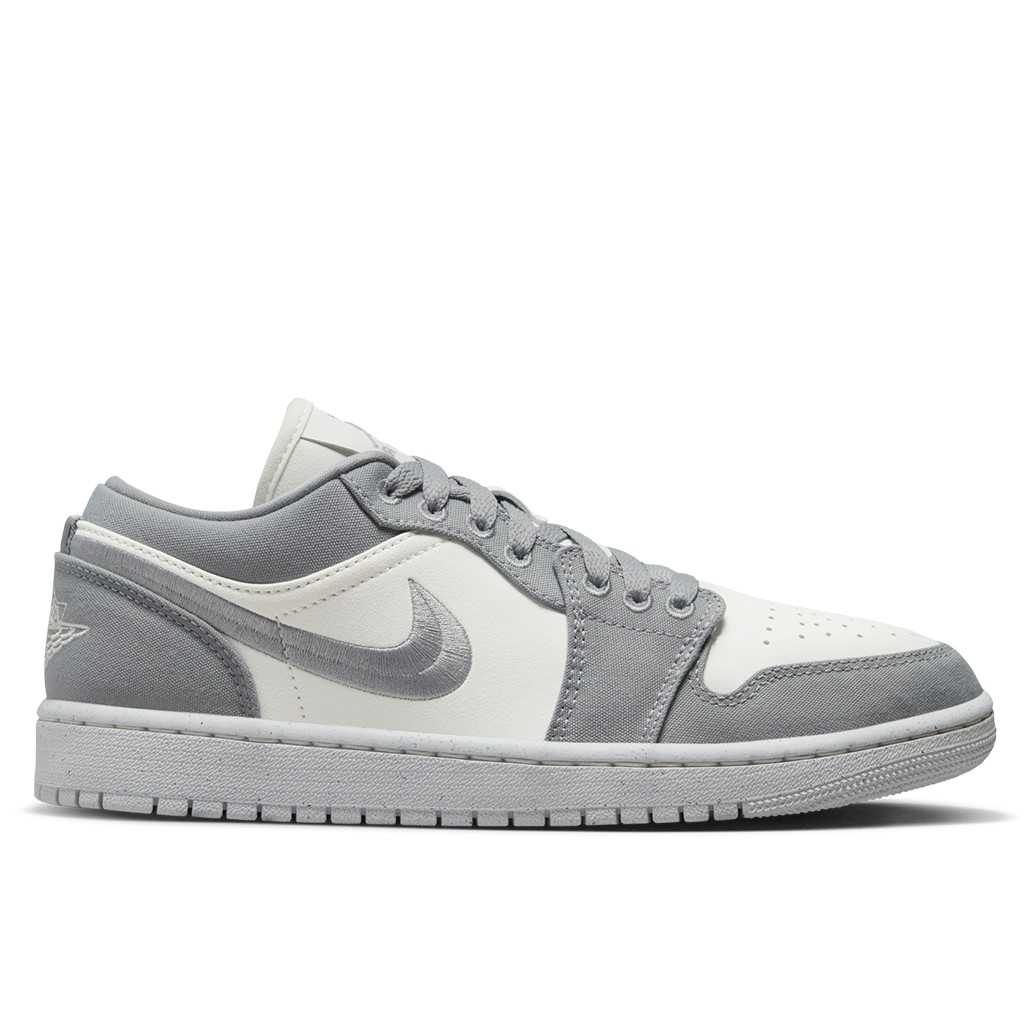 NIKE 女鞋 W AIR JORDAN 1 LOW STEEL GREY 灰白【A-KAY0】【DV0426-012】